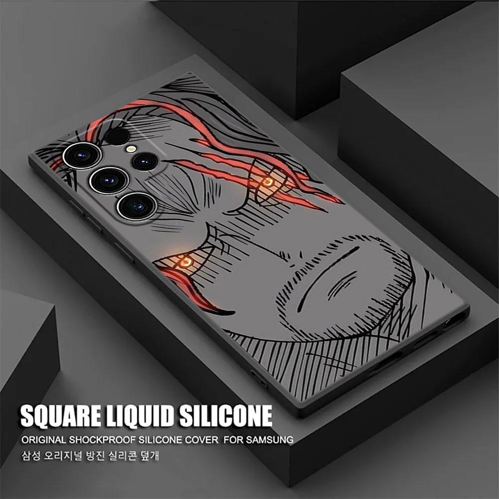 Luffy Shanks Law Anime Phone Case For Samsung Galaxy S25 S24 S23 S20 S21 FE S26 S22 Ultra 5G S26 Plus S25FE Soft Silicone Cover