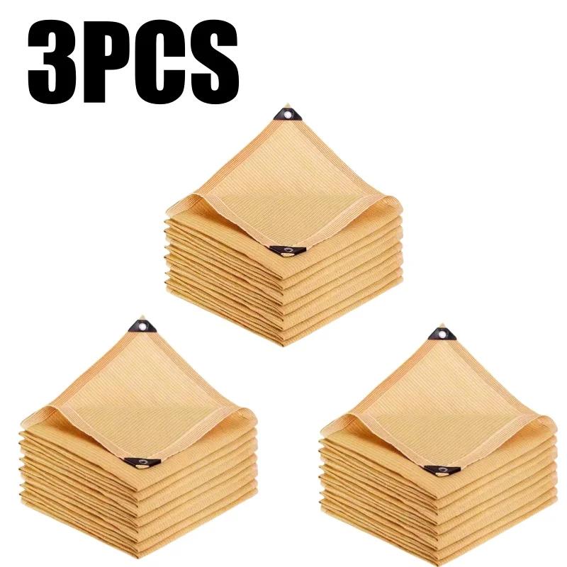 Уличная солнцезащитная сетка для сада, террасы, солнцезащитная ткань из ПНД, сетка для затенения 90%, защита от УФ-лучей, солнцезащитный чехол для магазина