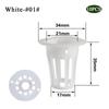 10pcs Vegetable Plant Grow Hydroponic Nursery Pots Mesh Pot Planting Basket Net Cup
