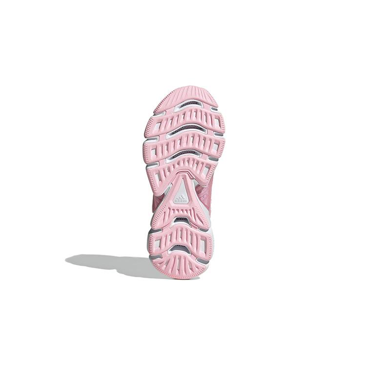 adidas Коллекция Breeze Удобная Нескользящая Амортизация Износостойкая Низкие Детские Беговые Кроссовки Розово-серые GZ4024
