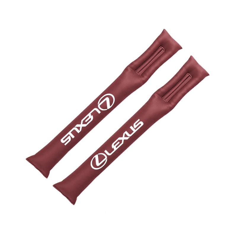 Заполнитель зазора автомобильного сиденья Мягкие накладки Кожаный автомобильный стайлинг Проставка Для Lexus FSPORT LBX NX RX 350h 450h ES UX 300e GS GX IS LS LX