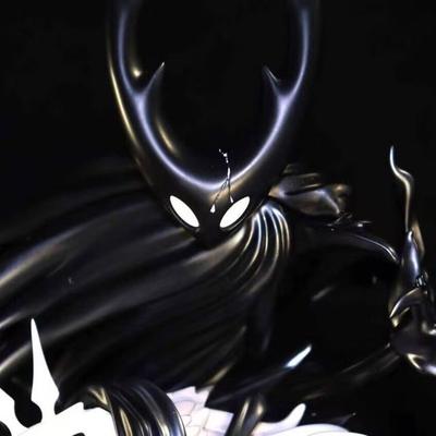 Большая фигурка Hollow Knight GK Тень Сабля Коллекционная статуэтка Декор для комнаты Стола Изысканная Сочлененная Подвижная Детализированная Движущаяся