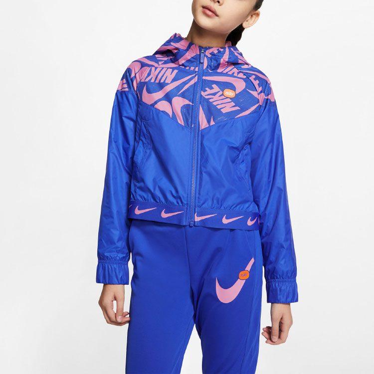 Nike Kids Jackets Hooded Moderate CJ7426-433
