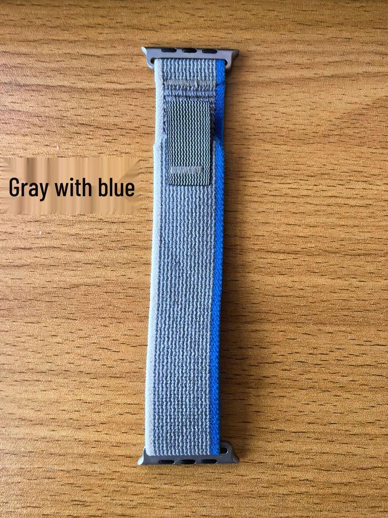 Compatible Apple Watch Series 10 Trail Loop Nylon Sport Band