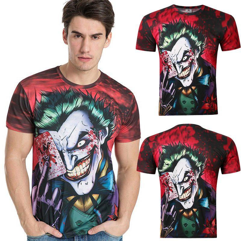 The Dark Knight Joker Batman 3d Printed Tee Soft Breathable And Easy To Clean