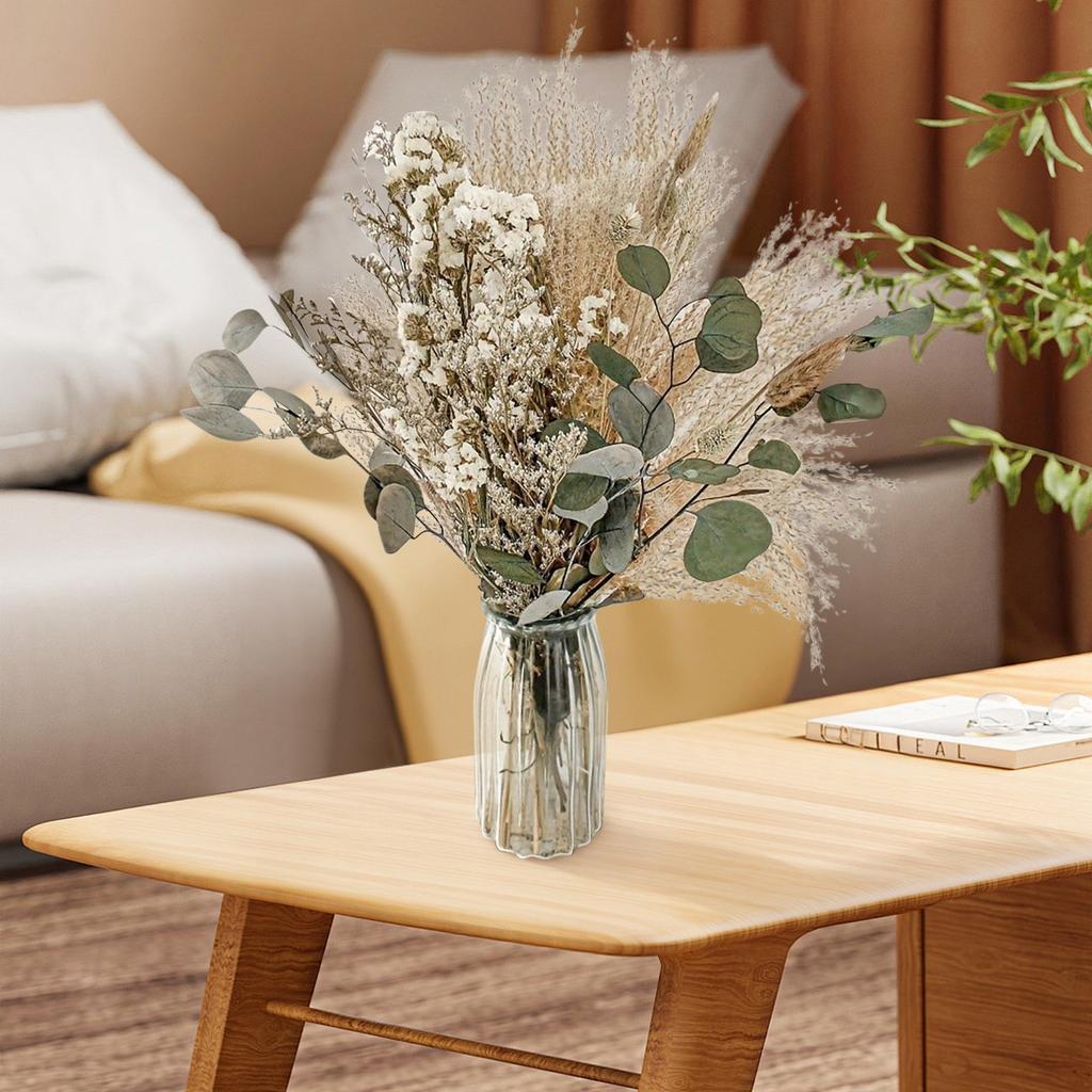 45pcs Dried Flower Bouquet, Natural Mix And Decoration, High-end Living Room Decoration