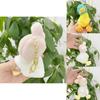 Charming Short Plush Duck Doll Keychain Soft Toy With Dinosaur Shark Bunny Bear Designs