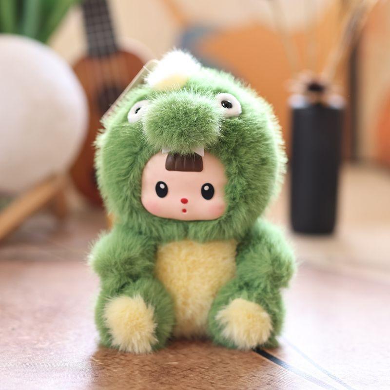 Baby Three Pvc Orchard Doll Plush Tomato Rabbit Raccoon Dinosaur Exterior Design