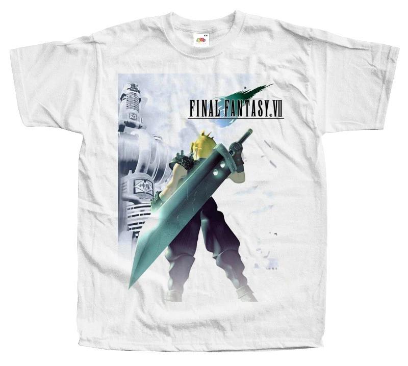 Final Fantasy VII V1 - 8 bit NE System Game Art T-Shirt 8 Colors Sizes S-5XL