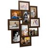 VidaXL Collage of Photo Frames of Photo 10x(10x15cm) Dark Brown MDF
