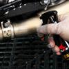 150 мл Многофункциональный спрей против ржавчины для выхлопной трубы автомобиля и мотоцикла, очиститель труб со спонжем, инструмент для ремонта, обслуживание и щетка
