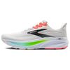 Кроссовки мужские Brooks Ghost 17 2E Wide White Pink Clay Gecko 110442-2E-112