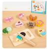 Children's Toys, Wooden Imitation, Vegetable and Fruit Cutting Set, Baby Kitchen, Educational Early Education, Pretend Play Toys