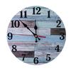 Настенные часы Silen Деревянные часы на батарейках Country Retro Rustic Style Decora