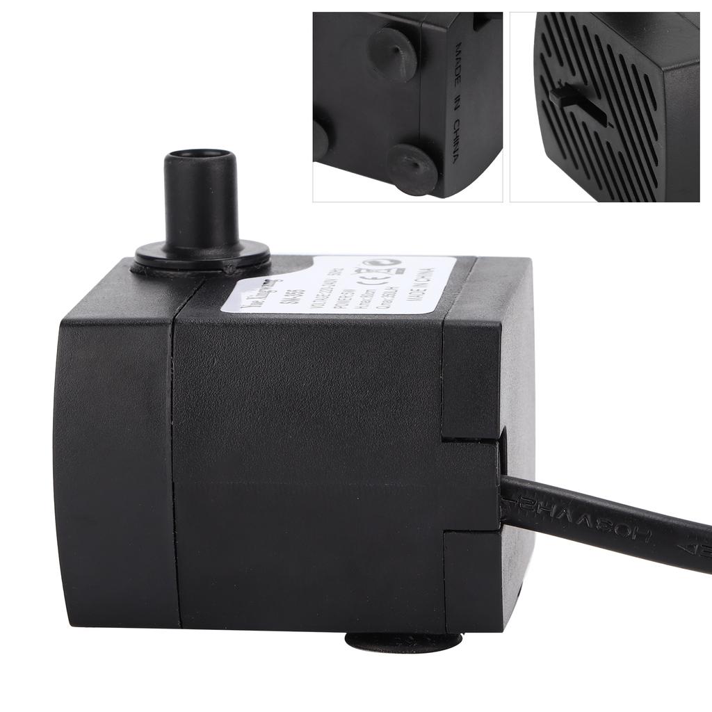 Small Submersible Pump Quiet and WearResistant Fish Tank Fountain Submersible Pump 5W