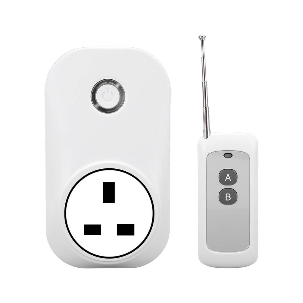 Smart Plug 2.4G WiFi APP Voice Control 433MHz Wireless Switch Delay Timing for Google Assistant