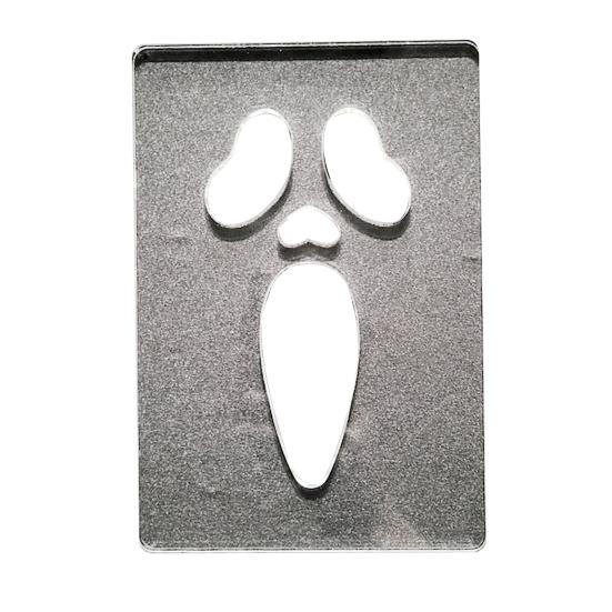 Halloween Pumpkin Face Stencils Decorative Painting Stencils Reusable Acrylic Drawing Template for DIY Pumpkin Carving Wood Wall Art Decor