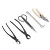 5Pcs Bonsai Tool Set Kit Carbon Steel Bonsai Scissors Rake Branch Cutter Pruning Shears Pliers