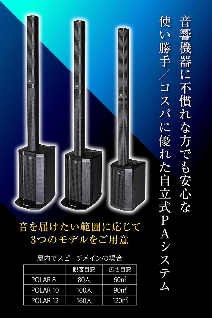HK AUDIO Активный динамик Акустическая система с усилителем, не требующая активного динамика Акустическая система с усилителем POLARSeries POLAR8 [ ]