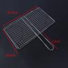 Iron Barbecue Net Silvery Grilled Fish Net Hot BBQ Tools  Camping
