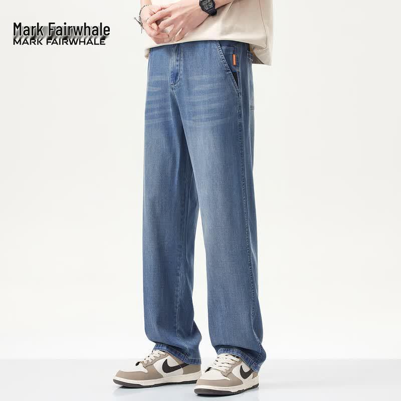 Mark Fairwhale Men's Lyocell Blend Straight-Leg Pants