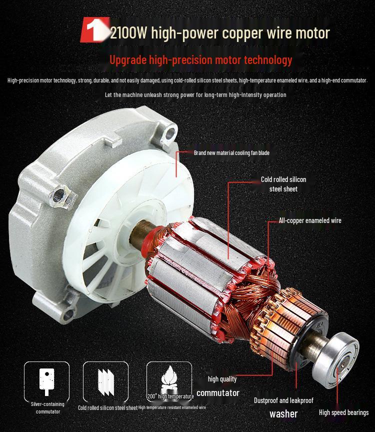 16-Plane Electric Drill with Forward/Reverse Rotation, Speed Control, and Mixing Functions for Cement, Paint, and Putty