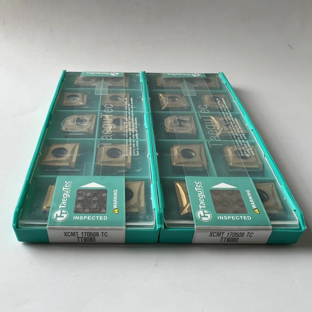 TaeguTec / XCMT170508TC TT9080 /Original Carbide Blade 10 Pcs