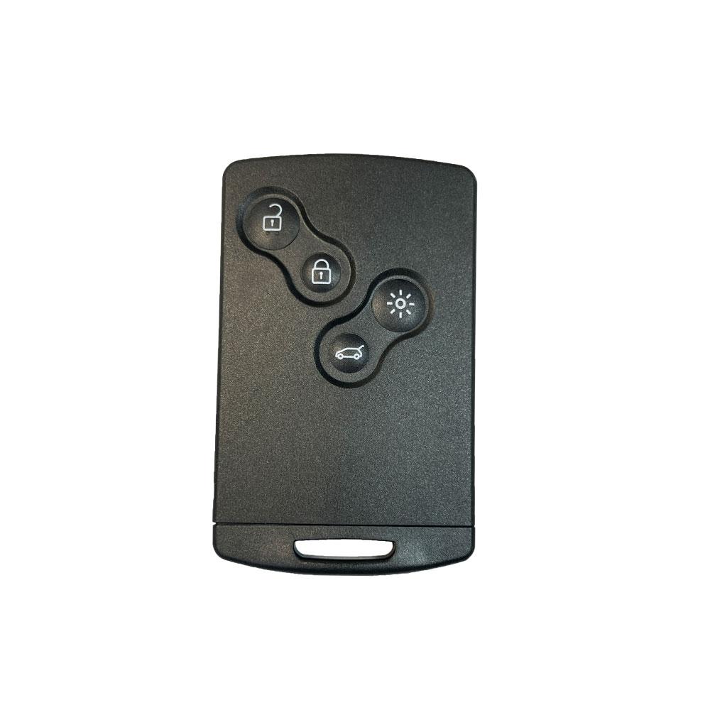 Смарт-карта Ключ от машины 4 кнопки PCF7945/PCF7953 Чип 4A 433 МГц для Renault Clio 4 Captur Пассивный Бесключевой Доступ Дистанционный HandsFree