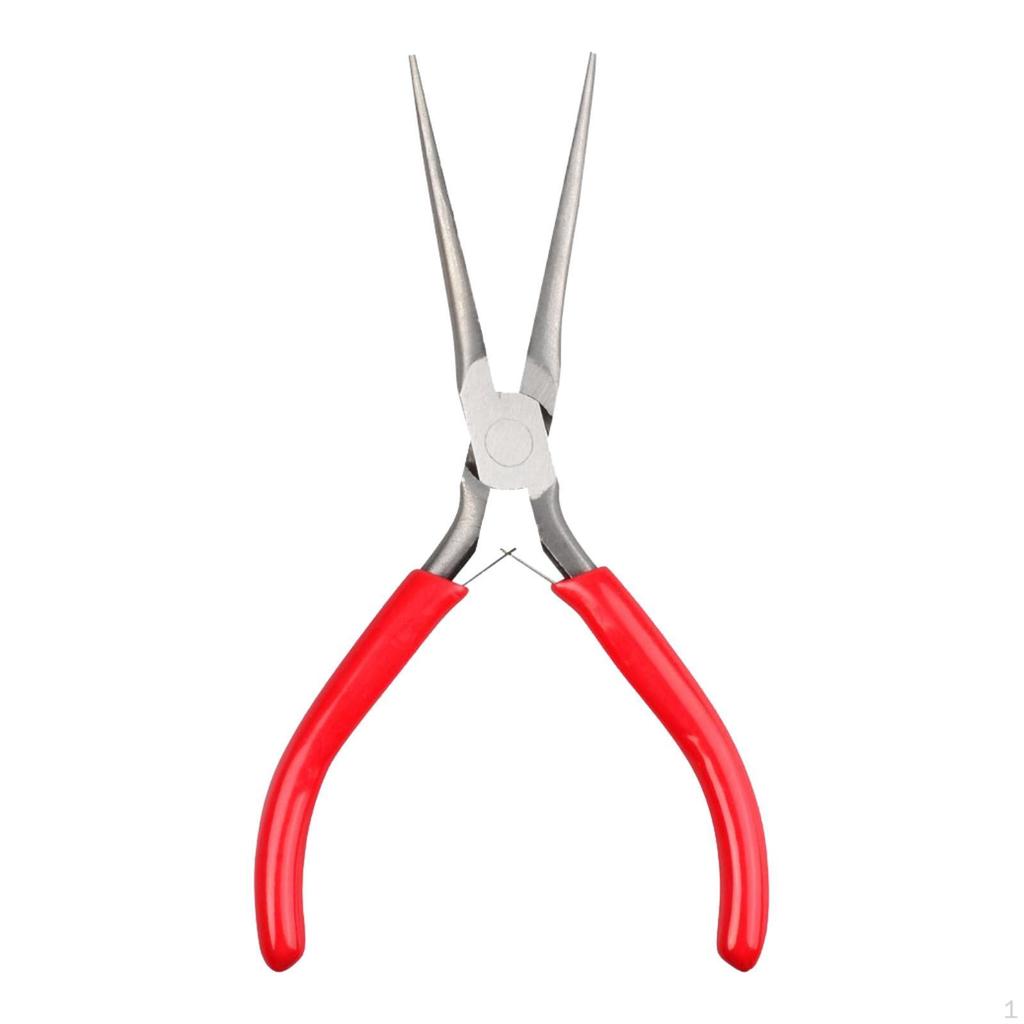 Плоскогубцы для изготовления ювелирных изделий Инструмент для сережек и ожерелий Бисероплетение Хобби Работа 150 мм Сталь