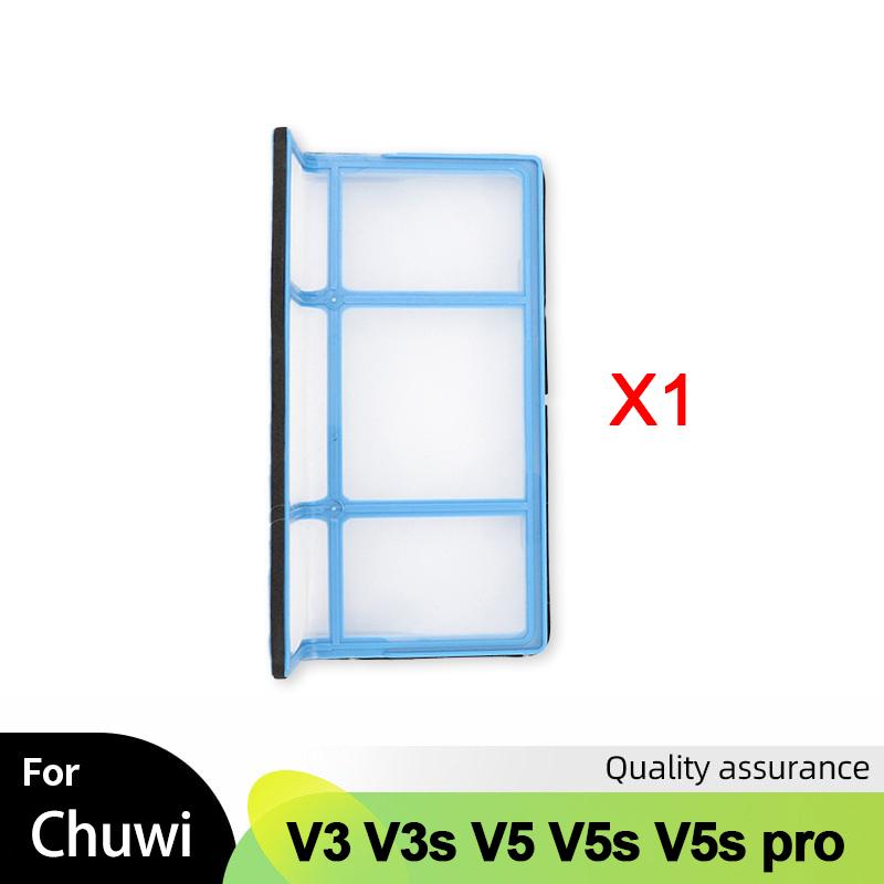 Для iLife Chuwi V3 V3s V5 V5s V5s pro V50 V55 x5 Запчасти для робота-пылесоса Боковая щетка HEPA-фильтр Тряпка для швабры Аксессуары
