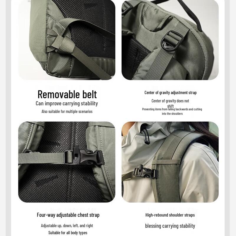 Mobi Garden 18L Lightweight Hiking & Travel Backpack