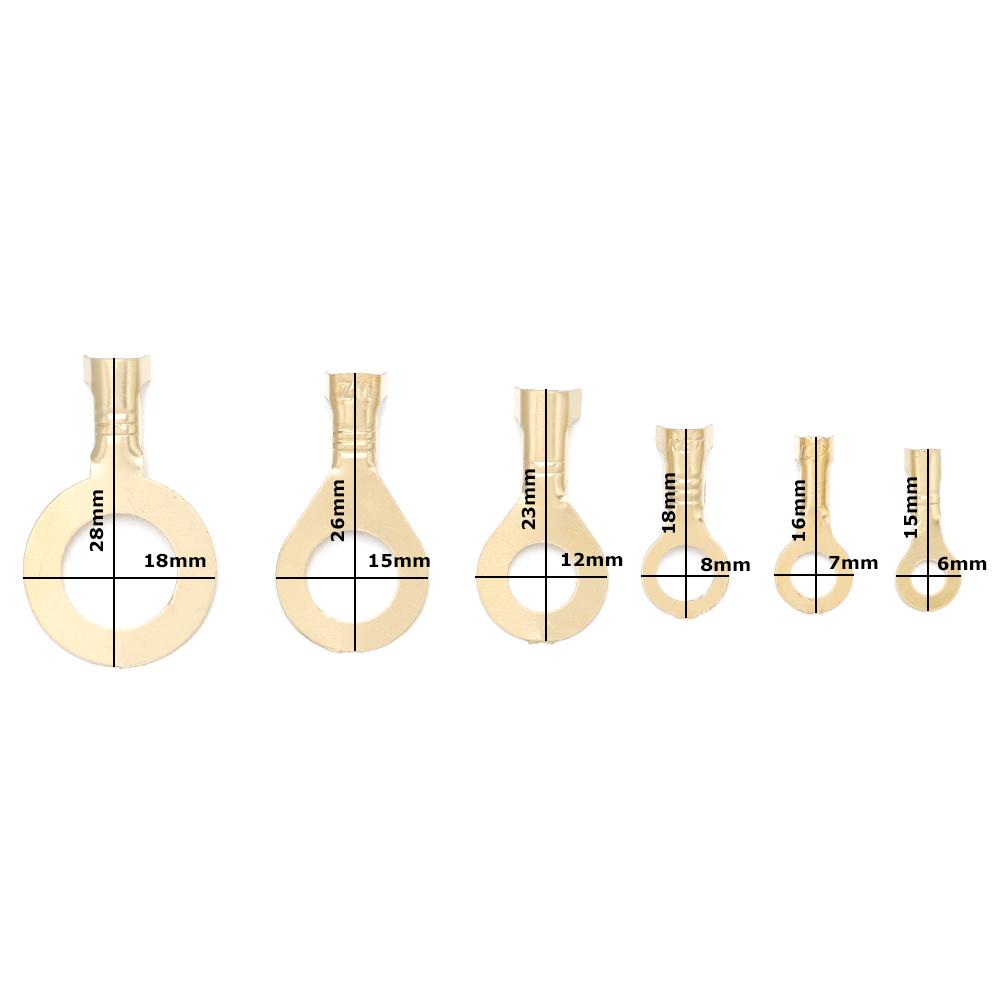 Обжимные электрические соединители Соединители проводов Холодное прессование Клеммы Круглые наконечники Кольцевая нажимная головка