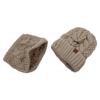 Winter Hat Winter Knitted Hat Warmer Scarf Set Wear Resistant For Women Men