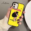 Чехол для телефона Mafalda с мультяшным милым рисунком для iPhone 11 12 13 14 Pro Max mini X XR XS SE 2020 6S 7 8 Plus Samsung Galaxy S21 S22