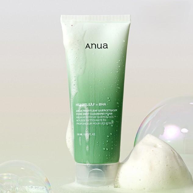 Anua Heartleaf Quercetinol Пенка для глубокого очищения пор 150 мл