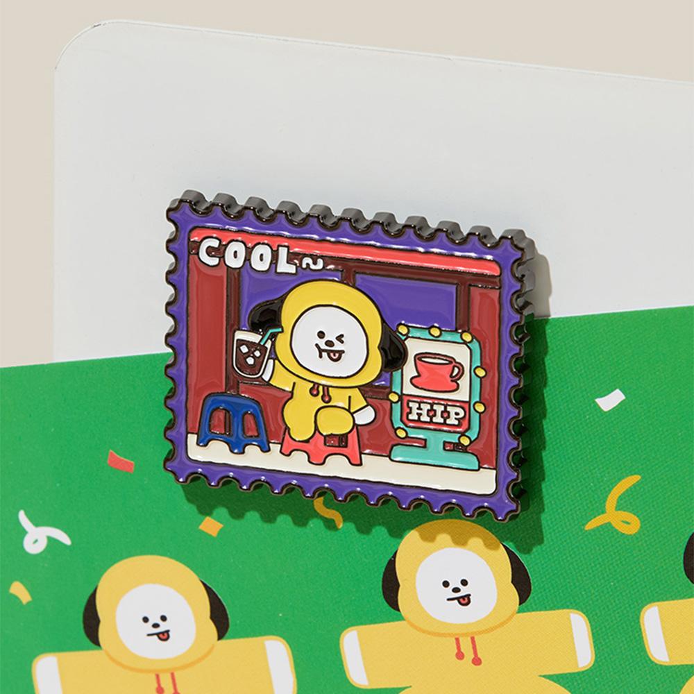 BT21 CHIMMY Сеульское издание Металлический магнит