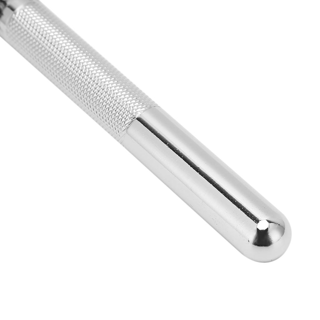 Длинная ручка безопасной бритвы цинковый сплав безопасная бритва многоразовая ручная бритва двухлезвийная бритва для мужчин