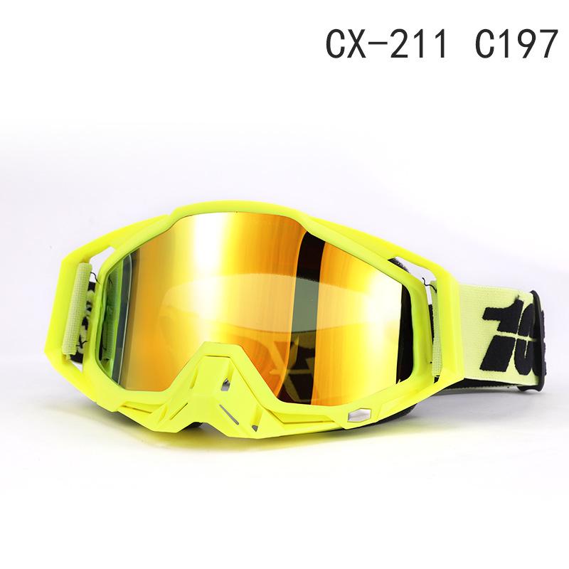 Ветрозащитные мотоциклетные и лыжные очки для использования за границей: 100% Внедорожная езда, катание на природе и защита при скоростном спуске