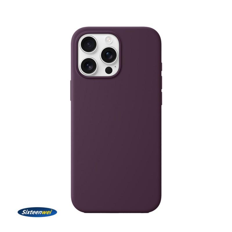 Liquid Silicone Phone Case IPhone 17 Pro Max With MagSafe Compatibility Camera Touch Button Slim Protective Cover