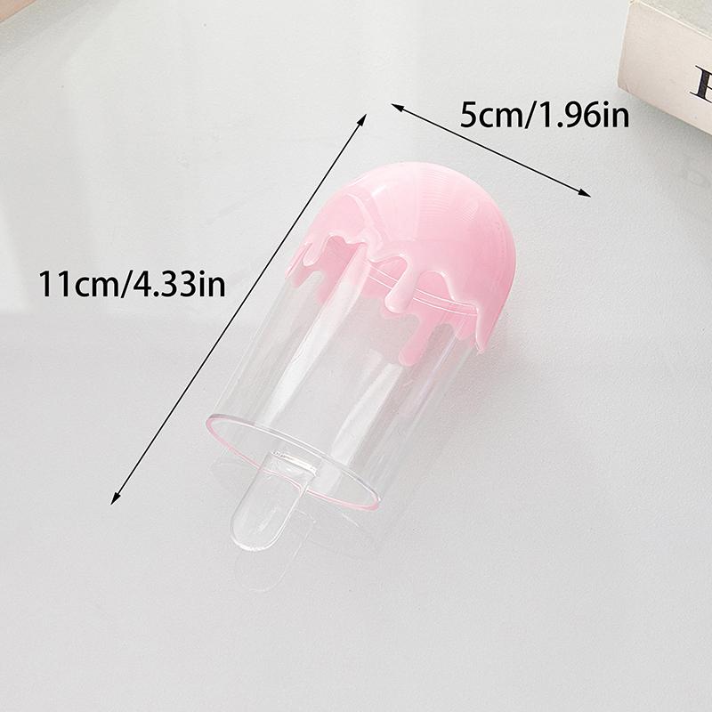 12 шт. креативные милые пластиковые коробки для мороженого, конфет, для свадьбы, детского душа, дня рождения, вечеринки, контейнеры для конфет, футляры для сладостей