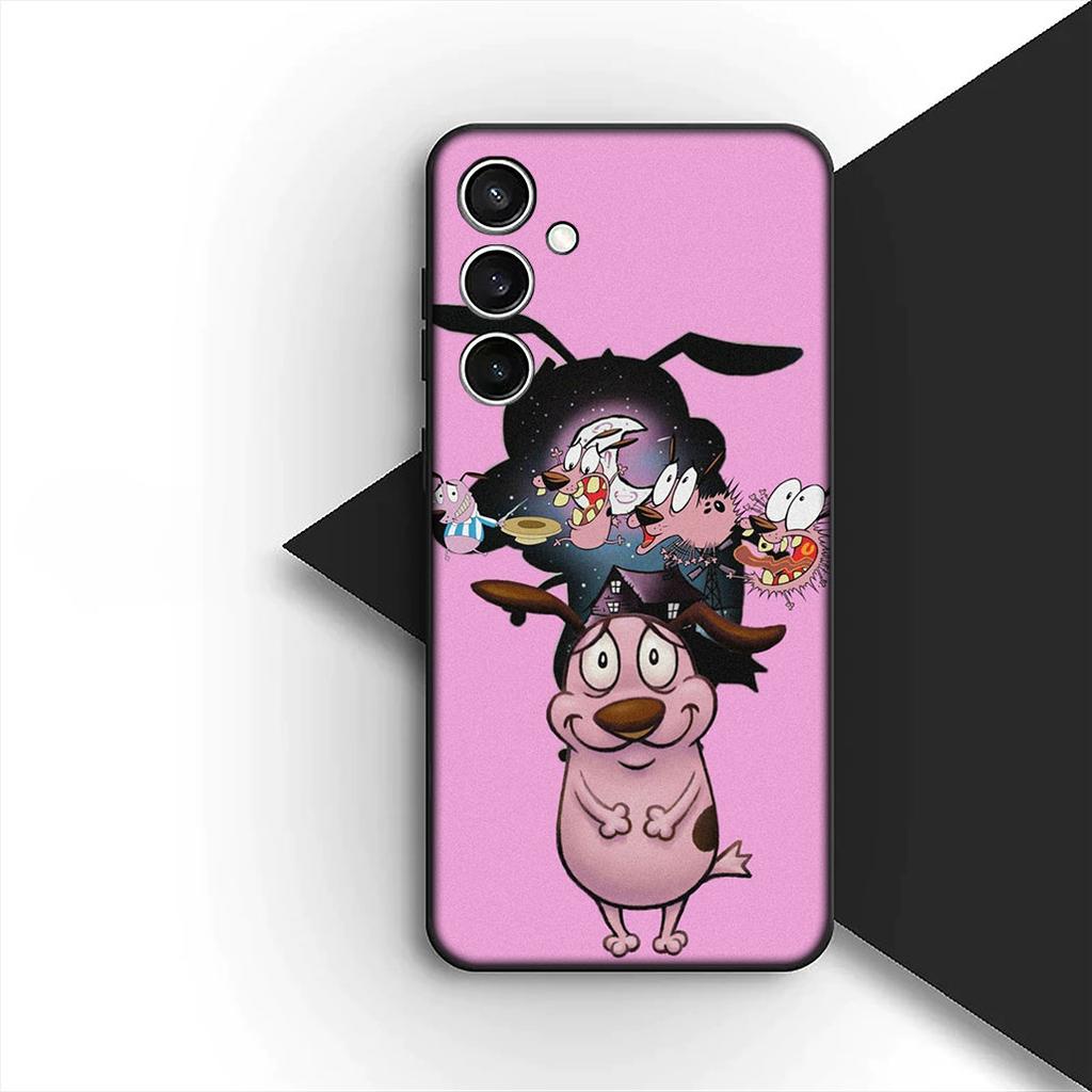 Чехол-постер C-Смелый пес C-Трусливая корова для Xiaomi Redmi Note 14 13 Pro Plus ProPlus 14C A3 Pro+ 14Pro 5G Чехол для телефона