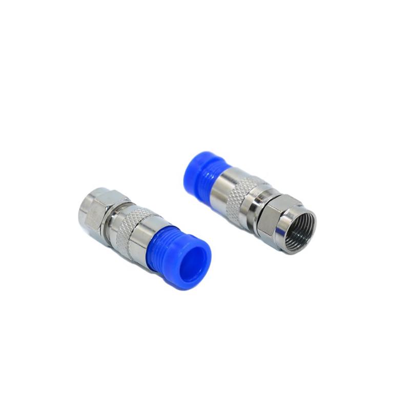 Коаксиальные компрессионные F-коннекторы Xixun RG6 (20-Упаковка)