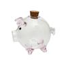 Cute Cartoon Piggy Money Bank Handmade Multi-purpose Coins Saving Box Practical Durable Glass Money Jar Desktop