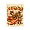 Ultimately I Have to Be Brave Lonely Punch Monkey Fleece Throw Blanket  Blankets for Home Travel Super Soft Plush Thin Quilt,
