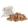 Конструктор деревянный Wooden Story XL натуральный, 50 деталей в мешке