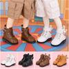 4 Colors 5CM Doll Wearing Differents Color Leather Shoes Play House Accessories 1/6 Doll Boots