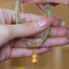 Браслет Explosions Good Peanut Fu Brand Temperament для женщин Tide New Double Cascade Wearing Luxury High-end Personalized Bracelet.