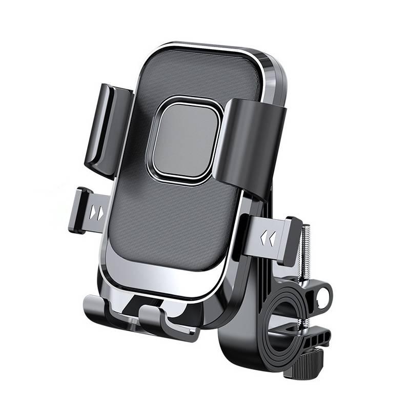Secure Aluminum Alloy Phone Holder for Motorcycles & EVs Adjustable Mounting