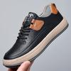 Fashion Luxury Brand Men's Casual Shoes High Quality Outdoor Sneaker Shoes Handmade Leather Sport Tennis Shoes For Men Designer Shoes