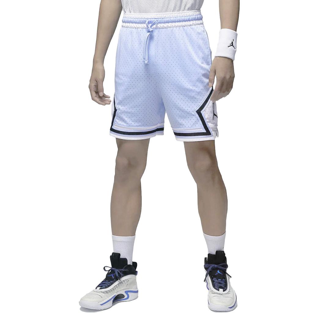 Jordan Dri-FIT Sport Контрастный логотип Быстросохнущие шорты Мужские низы Светло-бирюзовый DX1488-425